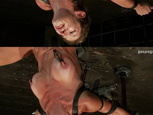 Intense asshole fucking with bondage machines!
