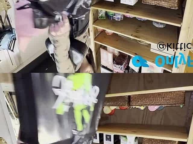 A stranger keeps on following me in the dressing room