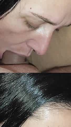 Stepson Secretly Fucked Me in the Mouth Thinking That I Do Not Know! Facial Cumshot