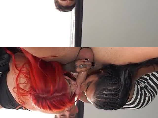 We've a trio with my wife and her breasty ally with a constricted snatch - Celeste Alba - Yasmina Khan