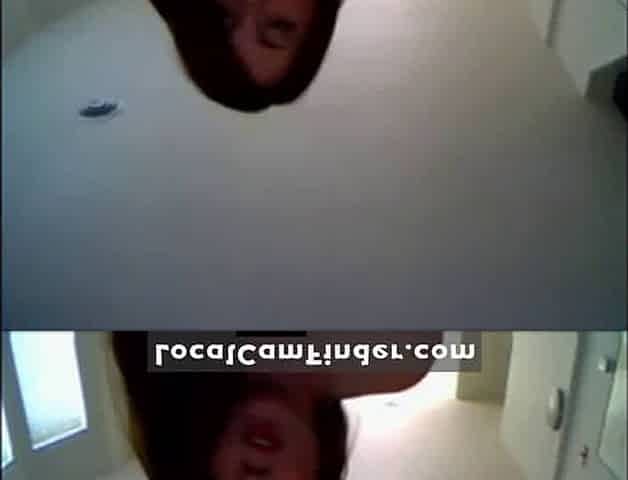 Redhead Girl's Sexy Webcam Show for Boyfriend