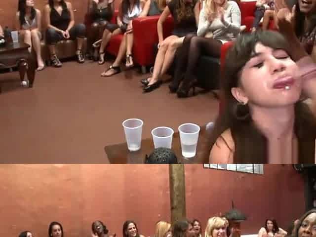 Public Party Cumshots Compilation Part 2