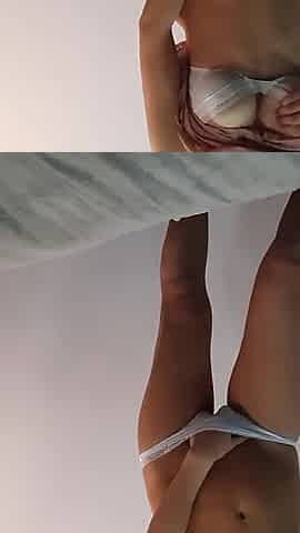 Sexy Woman Use Magic Wand for Have Orgasm Squirt
