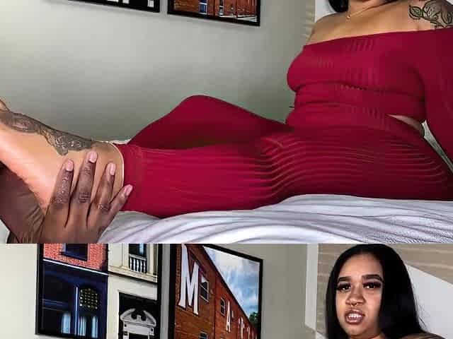 Thatboyplayboi - Worshipping Her Feet. Starring Queen Nique
