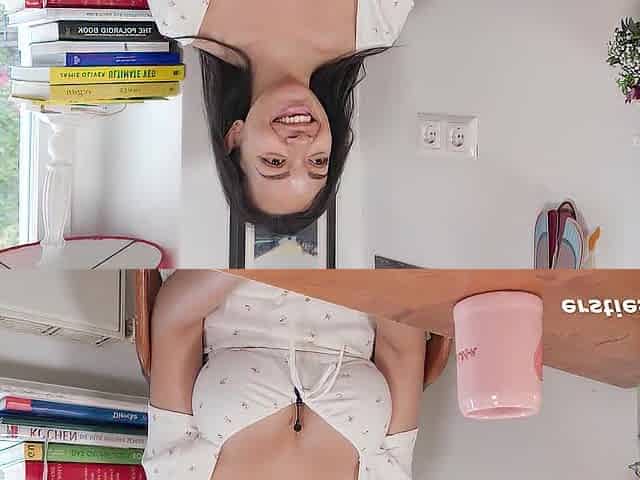 Ersties - Viennese joy in her way with a large vibrator
