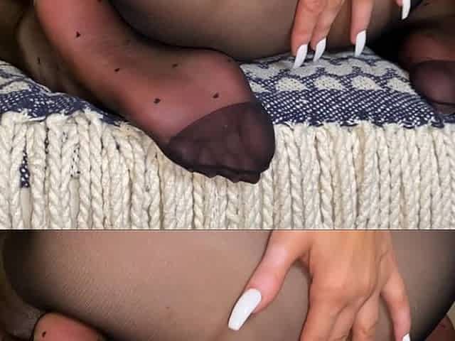 Nylon Teasing