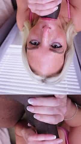 Paint My Face with All of Your Cum! - BBC Blowjob