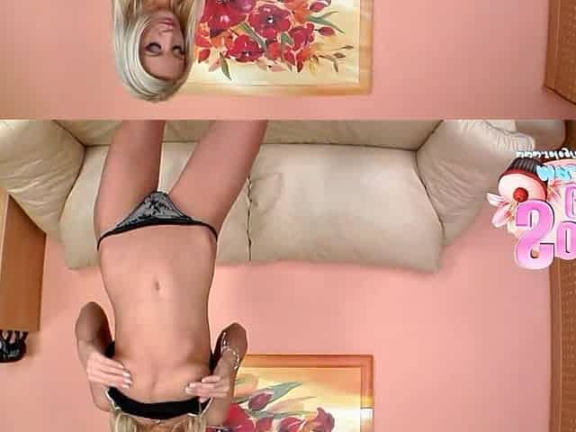 Horny Natasha Put Black Dildo in Pussy