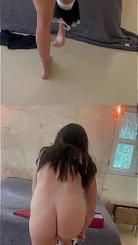 Katy Monica Peach revels in coarse anal submission