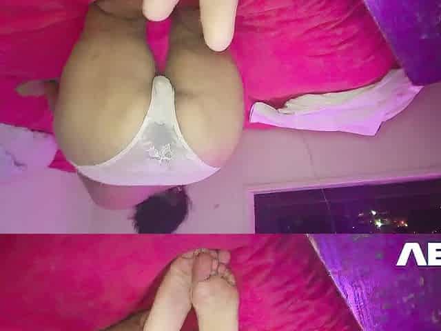 Yoga In Pants At The Bedroom Window Amateur Brown Skin Ny Apartment On Kick NewYorkCityirl
