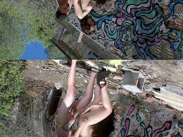 Nora Luxia Great Outdoor Fucking with Kevin White and French Babe Nora Luxia