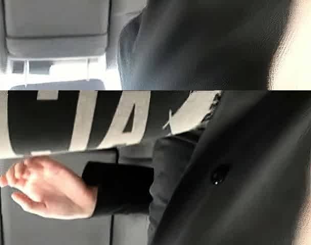 Blonde Ukrainian Girl Masturbates in Car on Webcam