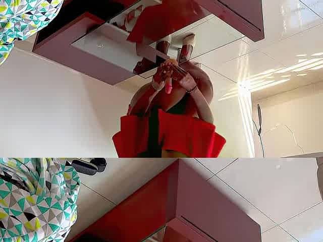 Sexy secretary cums at work and gets caught by her boss