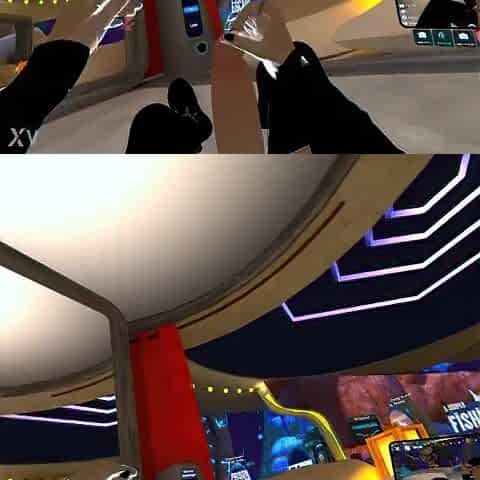 Homo femboy stroking in vrchat