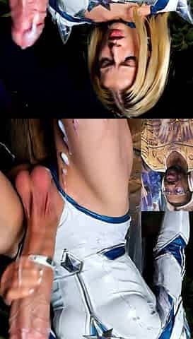 Transgender Emma Frost Cums Very Banging Hard, AI Generated