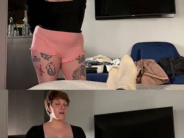 Casting Curvy: Inappropriate Pictures with large BOOBIE Step-Sis