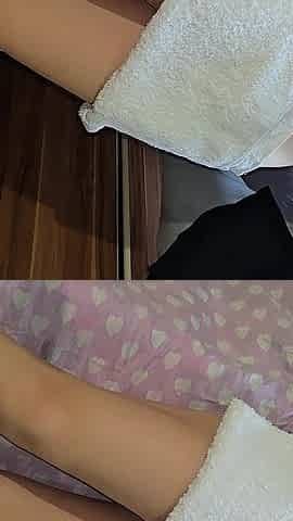 Oil Massage with Husband's Best Friend Turns Into Rough and Wet Sex