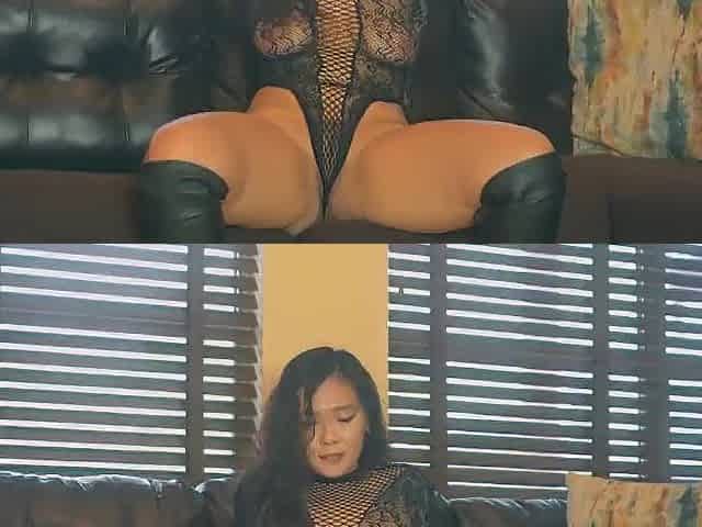 masturbating with a sextoy gave my oriental cunt a giant climax