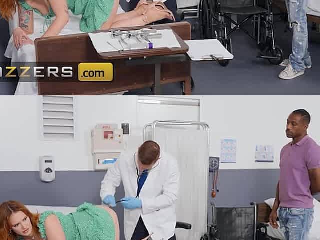 BRAZZERS - Kinky Siri Dahl Lets The Doctor Examine Unfathomable Inside Her Butt To Discover Her Lost Toy