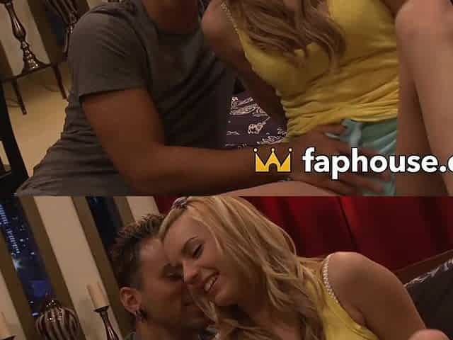 Blond hair girl Teenage with Hairy Snatch Makes Her Dude Fork