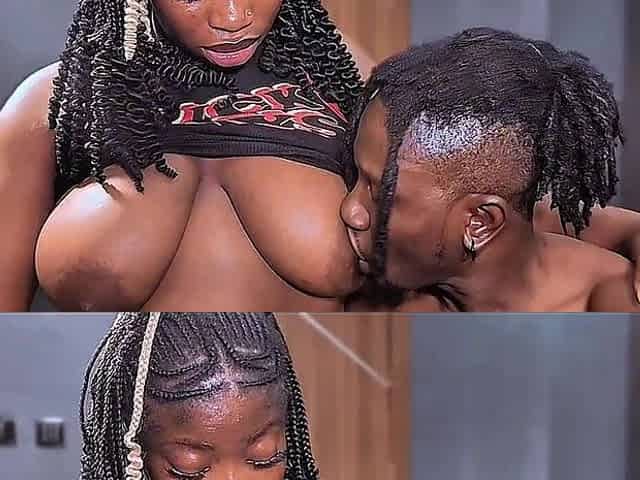 Big Boobs Cherry Creamy Pussy Swallowed a Big Cock