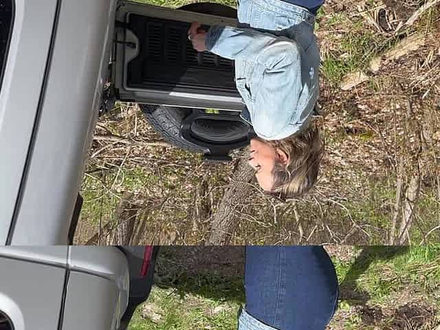 Husband Drives Car While Wife Fucks and Gets Creampie by Friend in Back Seat / Sloppy Seconds / 4K