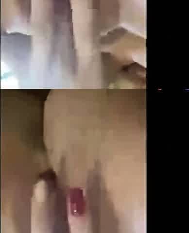 Arab girl taks selfie for BF