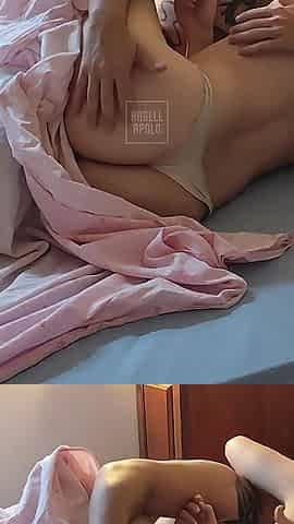 Amateur Couple Having Sex in the Morning - the Naughty Girl Receives a Creamie.