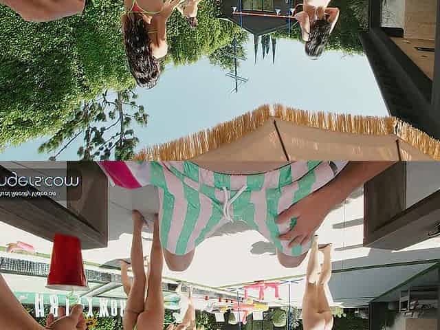 VR Bangers: 3 Hawt Bikini Chicks Bang Hard In A Wild Hollywood Poolside Fuckfest