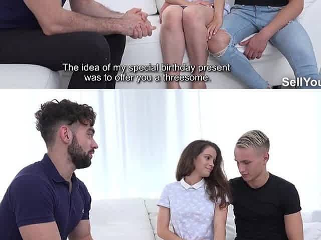 Sell Your GF - Mickey Moor - Screw for money as birthday gift
