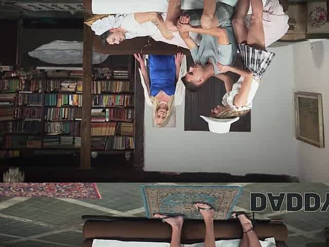 His last wish for this hot blonde fucking on his big dick!