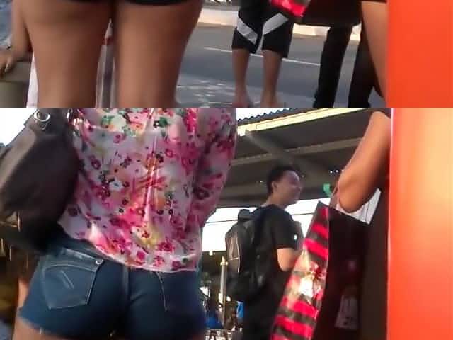 Ass in shorts that deserved a whistle