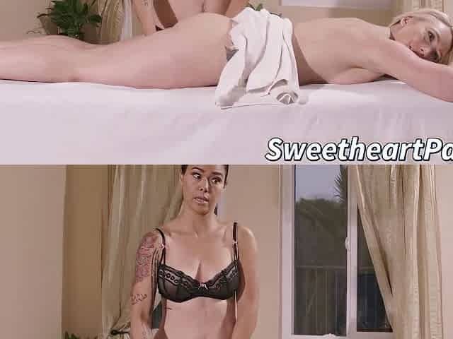 Dana Vespoli In Has A Sexy Massage With Bombshell