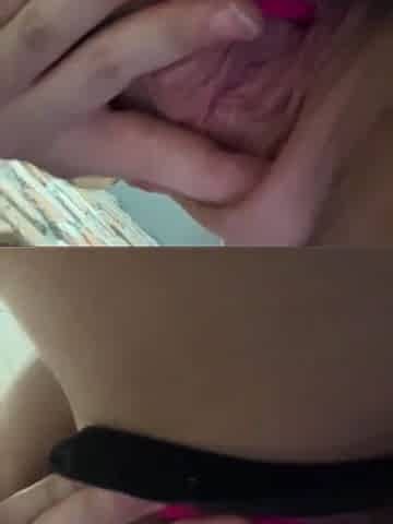 Jucielussie masturbating in public gym