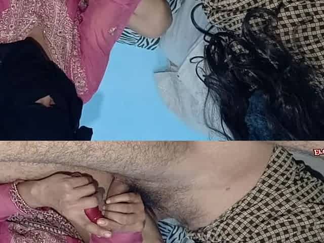 Hijab-wearing Arab Girl Did a Wonderful Blowjob of Bigcock Then Riding Cowgirl While Screamed Loudly
