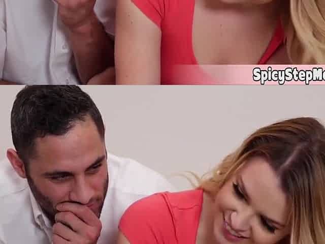 Sarah Vandella In Blonde Stepmom Versus Cute Gf Taboo Fuck