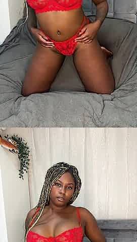 Solo Breast Play Tease ~ Xeinna Rose ~ Black Female-dom Self Enjoyment