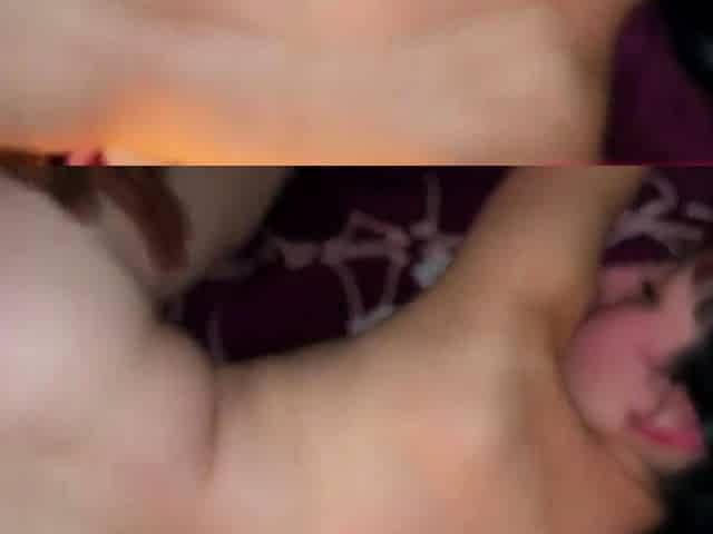 Amateur Interracial Creampie With Cuckold Husband Filming