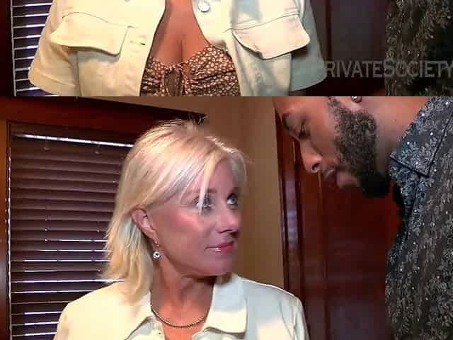 Hot GILF creampie porn
