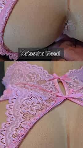 Natascha Blond Horny Cream Doggystyle