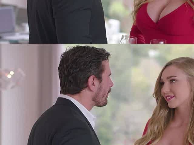 Kendra Sunderland seduces her man with stunning big natural tits