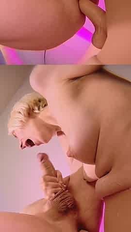 Wild Pegging Cumshot