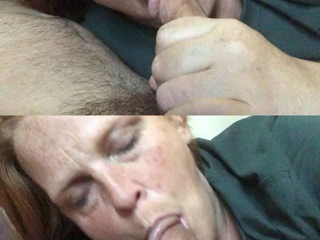 Wife cum in mouth