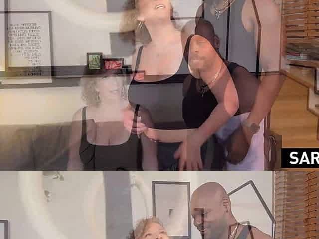 Nasty MILF interracial exciting sex video