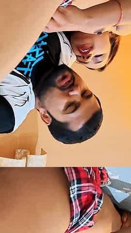 Indian desi step brother had sex with step sister of teaching and sucked boobs video viral