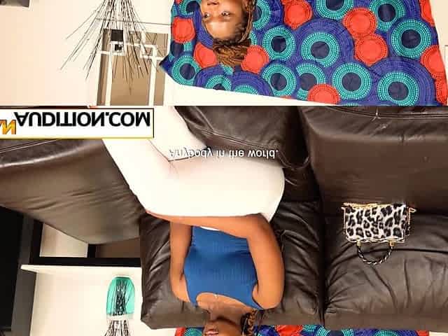 Thick big booty black teen model casting