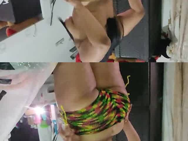 Large butt big beautiful woman woman shows her intimate parts