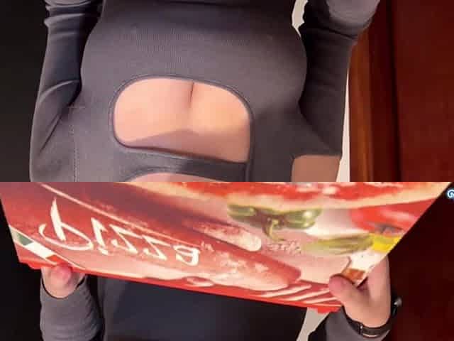 CULONA blasfema fa SESSO ANALE con il PIZZA HUNK sborrata nel CULO mentre BESTEMMIA