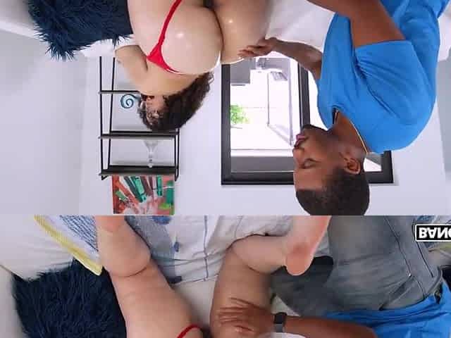 Rocket Powers And Gem Jewels In Busty Stepsis Gelatinous Catches Stepbro Spying