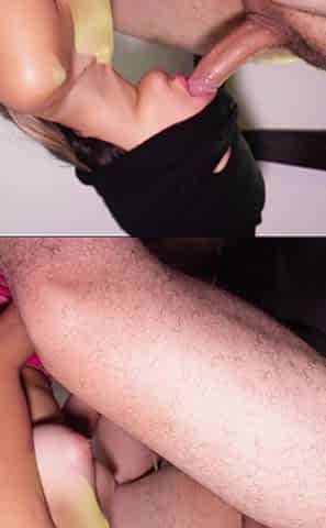 From Here You Can See How I Enjoy Sucking His Balls